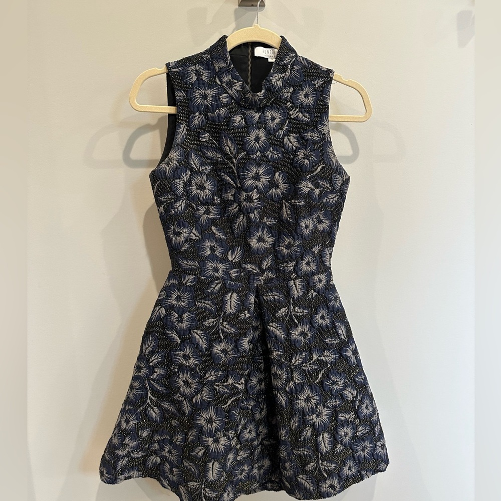 Hunter Bell A Line Neoprene Mini Dress